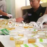 Usai Apel Pagi, Polda Sultra Gelar Pemeriksaan Urine Dadakan Usai Apel Pagi, Polda Sultra Gelar Pemeriksaan Urine Dadakan