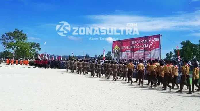 7.000 PNS Ikuti Upacara HUT RI di Pulau Bokori