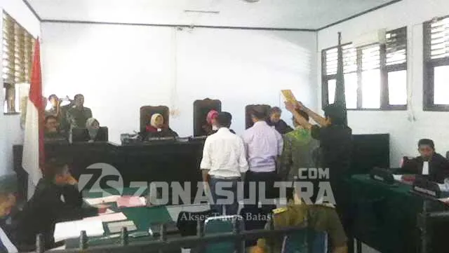 sidang korupsi kantor bupati konut