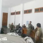 suasana usai penggeledahan kasus gubernur