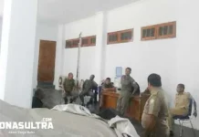 Sejumlah Kamar di Rujab Gubernur Sultra Digeledah KPK suasana usai penggeledahan kasus gubernur