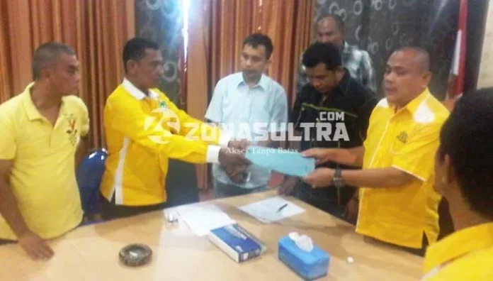 Pengurus Golkar 10 Kecamatan di Kendari Menolak Pencalonan Haris Andi Surahman