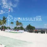 Lagu Habis, 1 Menit Bendera Merah Putih Telat Berkibar di Pulau Bokori Lagu Habis, 1 Menit Bendera Merah Putih Telat Berkibar di Pulau Bokori