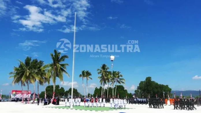 Cuaca Panas, Belasan Peserta Upacara HUT RI Jatuh Pingsan di Pulau Bokori