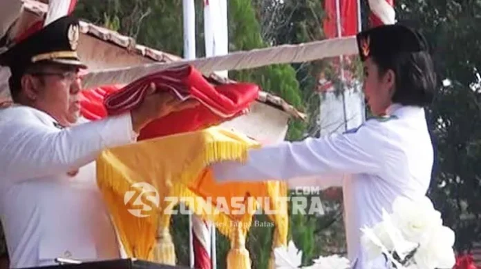 Peringati HUT RI, Walikota Kendari Berharap Masyarakat Sejahtera