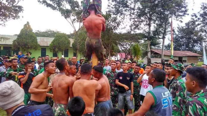 FOTO : Berbagai Kegiatan Yonif 725 Woroagi Dalam Merayakan HUT RI yang Ke-71