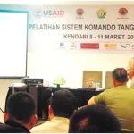 Praktisi Kebencanaaan di Sultra Gelar Workshop Komando Tanggap Darurat Workshop BPBD - Pelatihan sistem komando tanggap darurat di hotel Zenith, Kendari (8-11 Maret 2016) BPBD Sulawesi Tenggara (Sultra) didukung program Technical Assistance and Training Team (TATTs). (Istimewa)