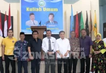 Beri Kuliah Umum di IAIN, Setnov Minta Mahasiswa Dorong Demokrasi Yang Sehat Foto Usai Kuliah Umum