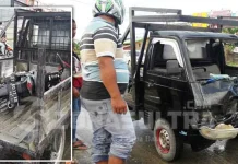 Tabrakan Mobil dan Motor, 1 Siswa SMA Alami Patah Kaki di Andounohu foto-kecelakan-smp-10-kendari