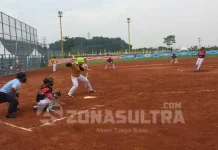 Tanding Perdana, Tim Softball Sultra Kalahkan Banten softball-sultra-tim-softball-sultra-memulai-perjuangan-di-pon-xix-dengan-meraih-kemenangan