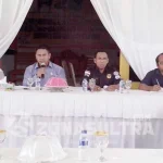 Ngotot Tetap Maju di Pilkada, Kubu Hamin-Farid Kejar Dukungan PKPI Sosialisai-Pendaftaran-paslon-bupati-butur