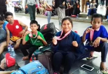 Sempat Terlantar, Kini 13 Atlet PON Sulteng Sudah Bisa Pulang Berkat Bantuan Anggota Dewan Sempat Terlantar, Kini 13 Atlet PON Sulteng Sudah Bisa Pulang Berkat Bantuan Anggota Dewan