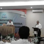 BKKBN Gelar Ranperda Nomenklatur Kelembagaan KB Daerah Sosialisasi dan fasilitasi pembentukan kelembagaan KB Daerah oleh BKKBN Propinsi Pusat dan Sulawesi Tenggara (Sultra) kepada SKPD KB Kabupaten/Kota, di Hotel Grand Clarion Kendari, Rabu (28/9/2016). (Sitti Nurmalasari/ZONASULTRA.COM)