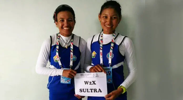 Fitri dan Julianti Gagal Dinomor Double Schule