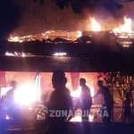 Ini Penyebab Kebakaran Pasar Minaminanga Butur Si Jago merah kembali mengamuk, kini jadi sasaran Pasar Moderen Minaminanga Kecamatan Kulisusu Kabupaten Buton Utara. Kebakaran diduga terjadi pada, Selasa, 20 September 2016, pukul 19.30 Wita.Darmawan/ZONASULTRA.COM