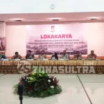 KPU Antisipasi Sengketa TUN Hambat Pilkada Serentak Komisi Pemilihan Umum menggelar Lokakarya Persiapan Penyelesaian Sengketa TUN Pemilihan. Foto : Rizki Arifiani/ZONASULTRA.COM