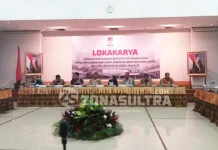 KPU Antisipasi Sengketa TUN Hambat Pilkada Serentak Komisi Pemilihan Umum menggelar Lokakarya Persiapan Penyelesaian Sengketa TUN Pemilihan. Foto : Rizki Arifiani/ZONASULTRA.COM