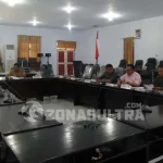 Komisi III DPRD Konkep Tunda RDP, Ini Penyebabnya Komisi III DPRD saat melakukan Rapat Dengar Pendapat (RDP) bersama Dinas kesehatan (Dinkes) dan Rumah Sakit Umum Daerah (RSUD) Kabupaten Konawe Kepulauan (Konkep). (Abdul Arjab/ZONASULTRA.COM)
