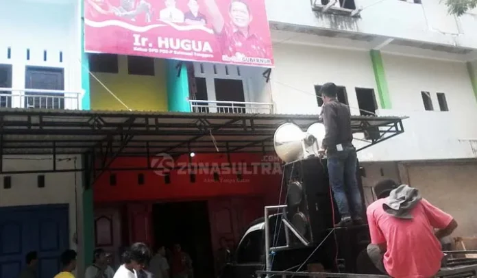 Merasa Dikhianati Partai, Kader PDIP Kolaka Utara Segel Kantor PDIP Sultra