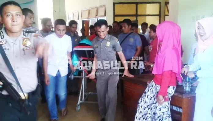 Ingin Lihat Langsung Pelaku Perampokan, Ratusan Warga Padati RSUD Konut