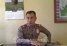 Sopir Pengangkut Ikan Kedapatan Bawa Narkoba Kapolsek Rate-Rate AKP. Muh Anton Bayangkara. (Jaspin/ZONASULTRA.COM)