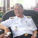 PT. Merbau Serobot Lahan Masyarakat, Bupati Konsel: Pemda Hanya Sebagai Pengawas Bupati Konsel Surunuddin Dangga