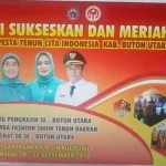 Dorong Produktivitas, 40 Pengrajin Butur Ikut Pesta Tenun Cita Indonesia Pesta Tenun Cita Indonesia se- Butur yang diselenggarakan oleh Dewan Kerajinan Nasional Daerah (Dekranasda) setempat di lapangan Raja Jin Kulisusu, Selasa (20/9/2016).