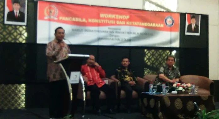 MPR RI Gandeng UHO Gelar Workshop Pancasila, Konstitusi dan Ketatanegaraan