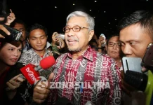 Tak Ditahan Usai Diperiksa 8 Jam, Keluarga Ucapkan Syukur Alhamdulillah nur-alam-kpk-jakarta-kasus-korupsi