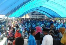 Pengukuhan Relawan Pemenangan Rajiun-La Mani Dihadiri 7000 Orang relawan-pemenangan-rajiun-la-mani-dihadiri-7000-orang