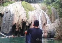 Pesona Air Jatuh Kalima-lima, Wisata Alam di Desa Moolo Muna Pesona Air Jatuh Kalima-lima, Wisata Alam di Desa Moolo Muna