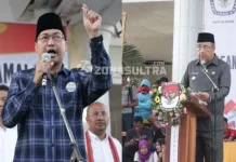 Deklarasi Kampanye Damai, Asrun dan Rasak Saling Lempar Sindiran Rasak-Asrun