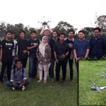 Mahasiswa Teknik UHO Ciptakan Drone Pemadam Api Mahasiswa Teknik UHO Ciptakan Drone Pemadam Api