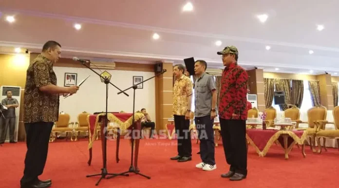 Gladi Pelantikan 3 Pj Bupati Digelar di Rujab Gubernur Sultra