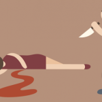 ilustrasi-penikaman-pembunuhan-anak-tikam-ibu-kekerasan-kdrt