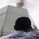 Kantor BRI Sam Ratulangi Kendari Terbakar, Puluhan Pegawai dan Nasabah Berhamburan kebakaran-bri