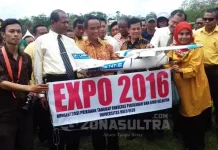 Penerbangan Pesawat Udara Nir Awak Warnai Pembukaan Expo UHO Penerbangan Pesawat Udara Nir Awak Warnai Pembukaan Expo UHO