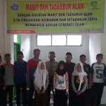 Sambut Tahun Baru Hijriah, Puluhan Siswa Siswi Gelar Mabit Siswa Siswi yang tergabung dalam organisasi Persatuan Pelajar Islam (PPI), gelar kegiatan Mabit dan Tadabbur Alam dalam menyambut Tahun Baru Hijiriah. FOTO: JASPIN/ZONASULTRA.COM