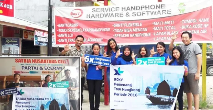 XL Kendari Berangkatkan Dua Owner Outlet Pulsa Tour ke Hongkong