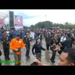 VIDEO : Tarian Maumere Ikut Memeriahkan HUT TNI ke-71 di Sultra