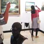 Lampu “Kerlap-Kerlip” Pameran Seni Rupa di Taman Budaya Terganggu Listrik "Kerlap-Kerlip" Pameran Seni Rupa di Taman Budaya Terganggu