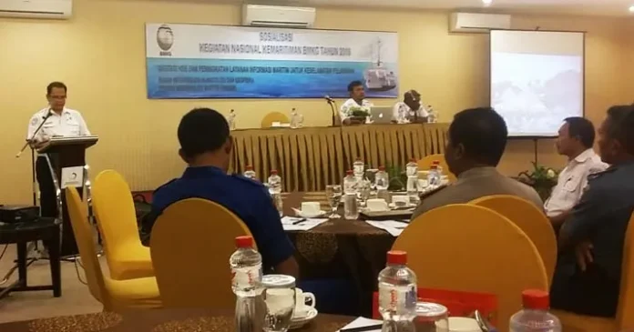 BMKG Sosialisasi Digitasi VOS ke Perusahaan Pelayaran di Kendari