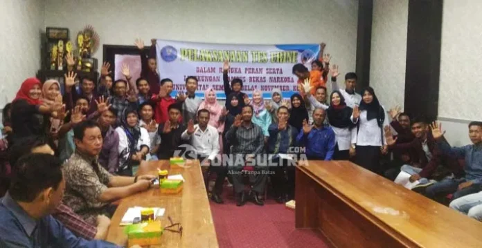 Menuju Kampus Bebas Narkoba, 35 Mahasiswa USN Kolaka Tes Urine
