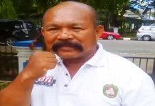 Ring Tinju Pertina Sultra Tidak Layak untuk Porprov XIII Azaeinaluddin