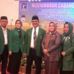 Merosot, Tidak Ada Kader PPP Jadi Kepala Daerah Muscab PPP – Wakil Bupati kolaka Timur (Koltim) Andi Merya Nur (tengah) bersama sejumlah pengurus PPP Sulawesi Tenggara di Hotel Clarion Kendari, Minggu (15/11/2016). Andi Merya Nur sebelumnya adalah kader PPP yang kini pindah jadi Ketua Nasdem Koltim. (Muhamad Taslim Dalma/ZONASULTRA.COM)