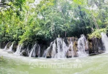 7 Wisata Air Terjun Yang Wajib Anda Kunjungi di Sultra Air terjun Tetawa