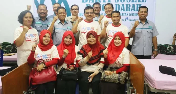 antam_donor_darah Peringati HKN, Antam Gelar Bakti Sosial dan Donor Darah