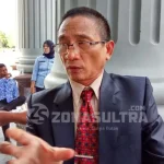 Pemprov Sultra Bentuk Tim Evaluasi Penyebab Banjir Kepala Pelaksana Badan Nasional Penanggulangan Bencana Daerah (BNPBD) Sulawesi Tenggara (Sultra) Boy Ihwansyah