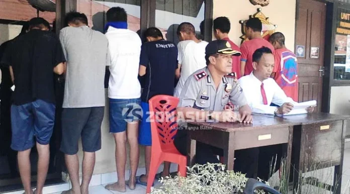 Polres Konawe Bekuk 11 Kawanan Pencuri Motor yang Masih di Bawah Umur