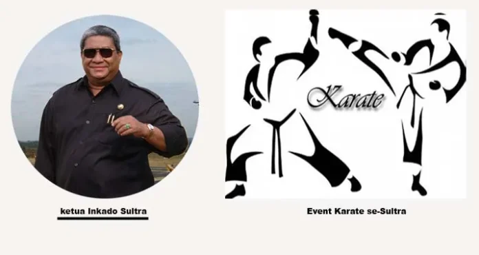 Jadi Ketua Inkado, Ali Mazi Akan Adakan Event Karate se-Sultra